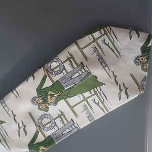 LE Chevron Vintage Le Damsel Print Men's Unisex Neck Tie